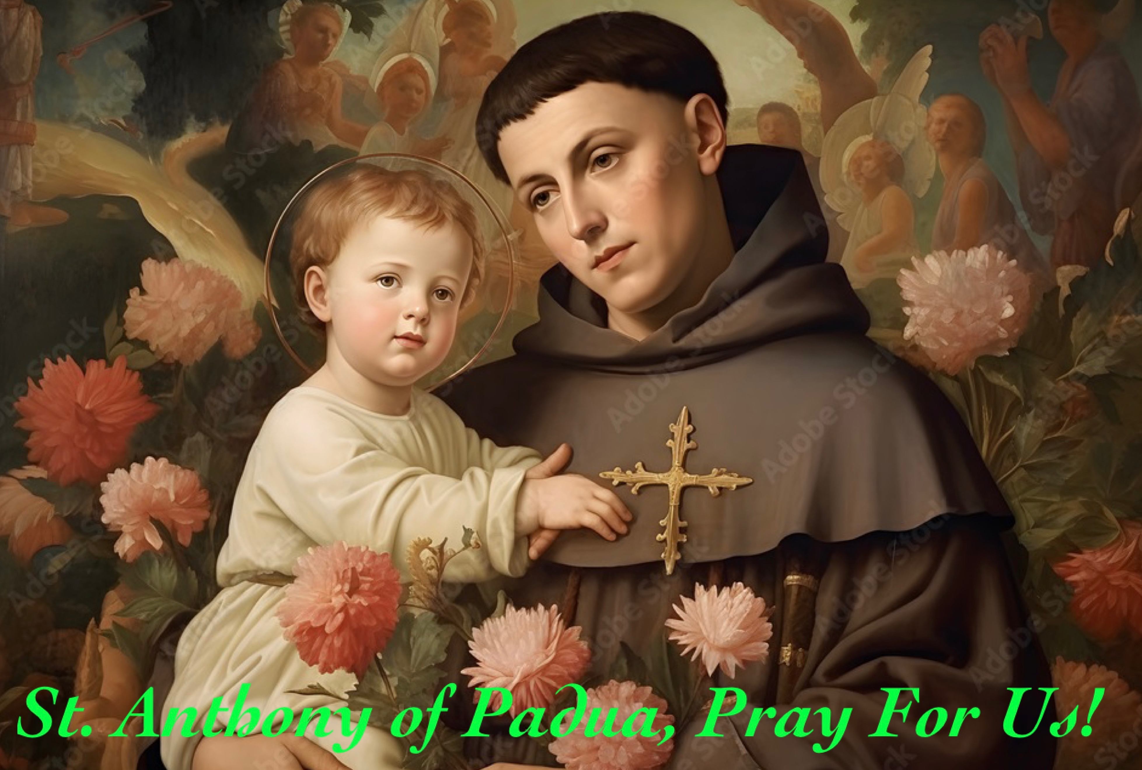 13th June - St. Anthony of Padua