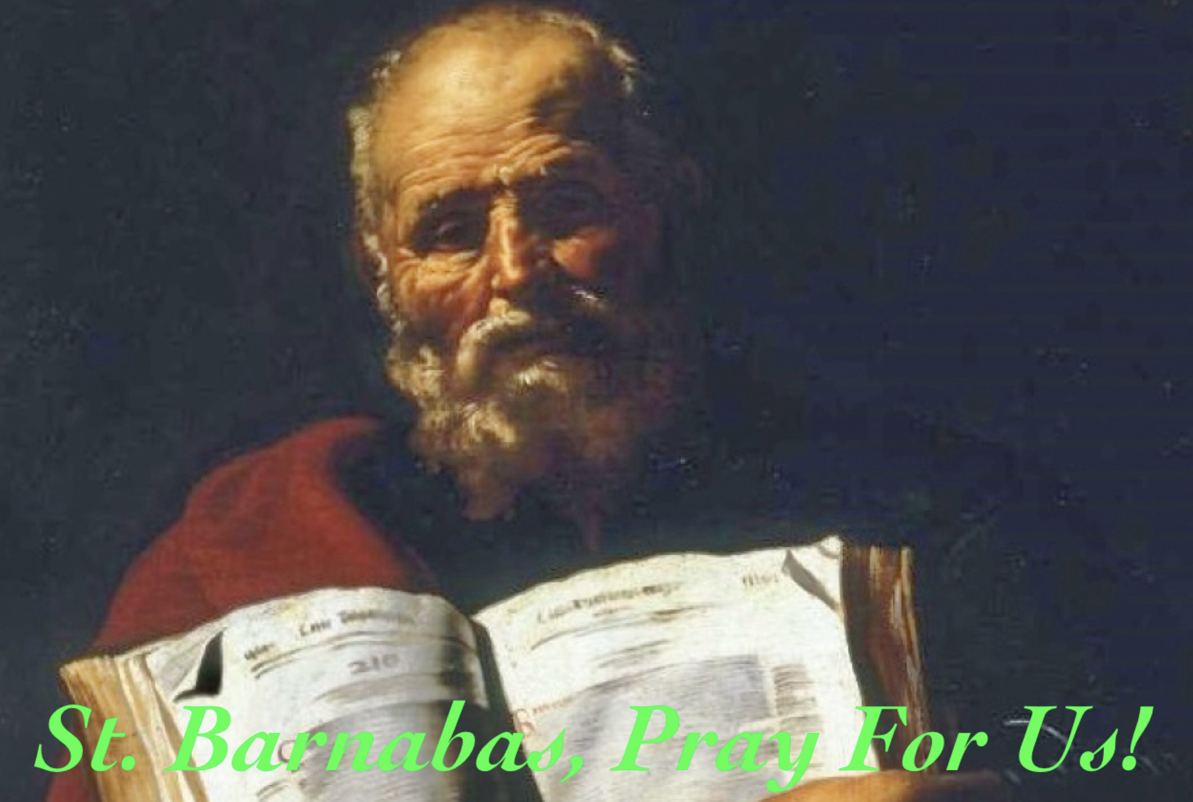 11th June – St. Barnabas