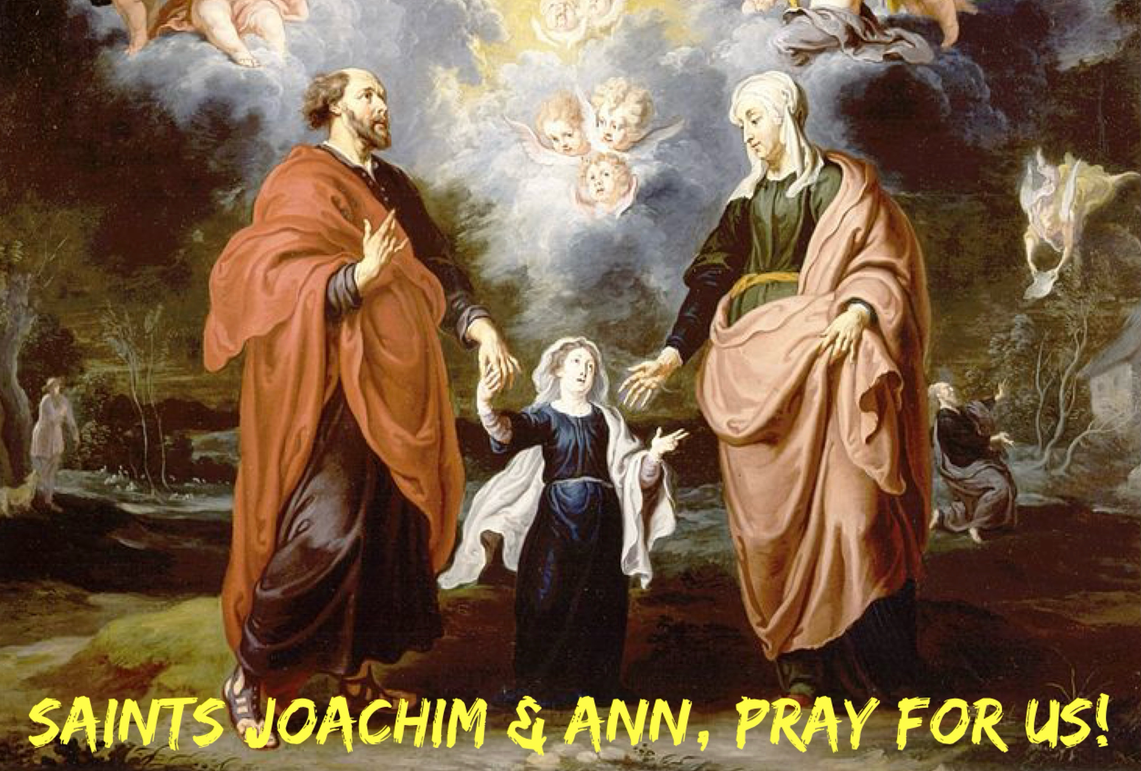26th July - Saints Joachim and Ann