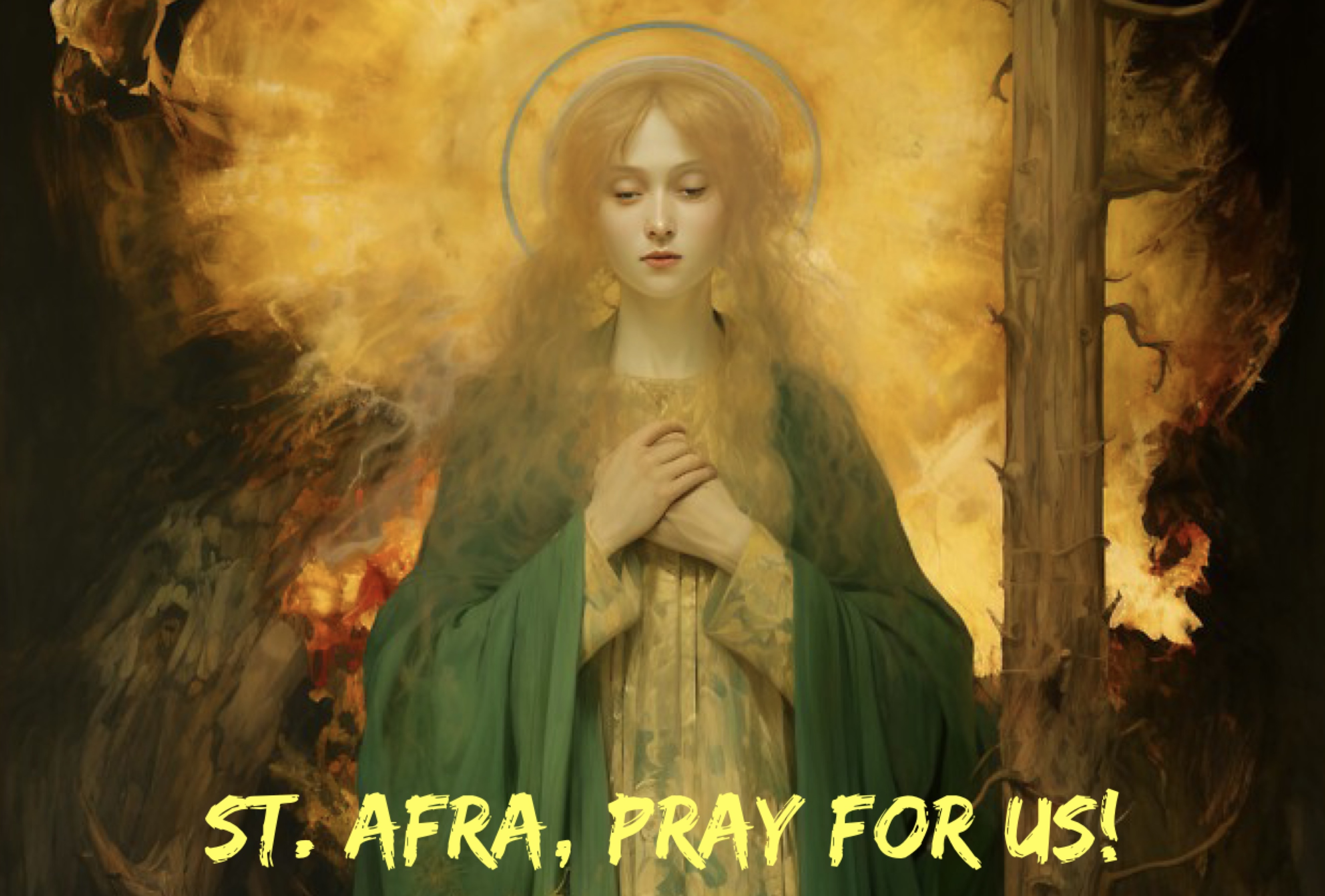 5th August - St. Afra