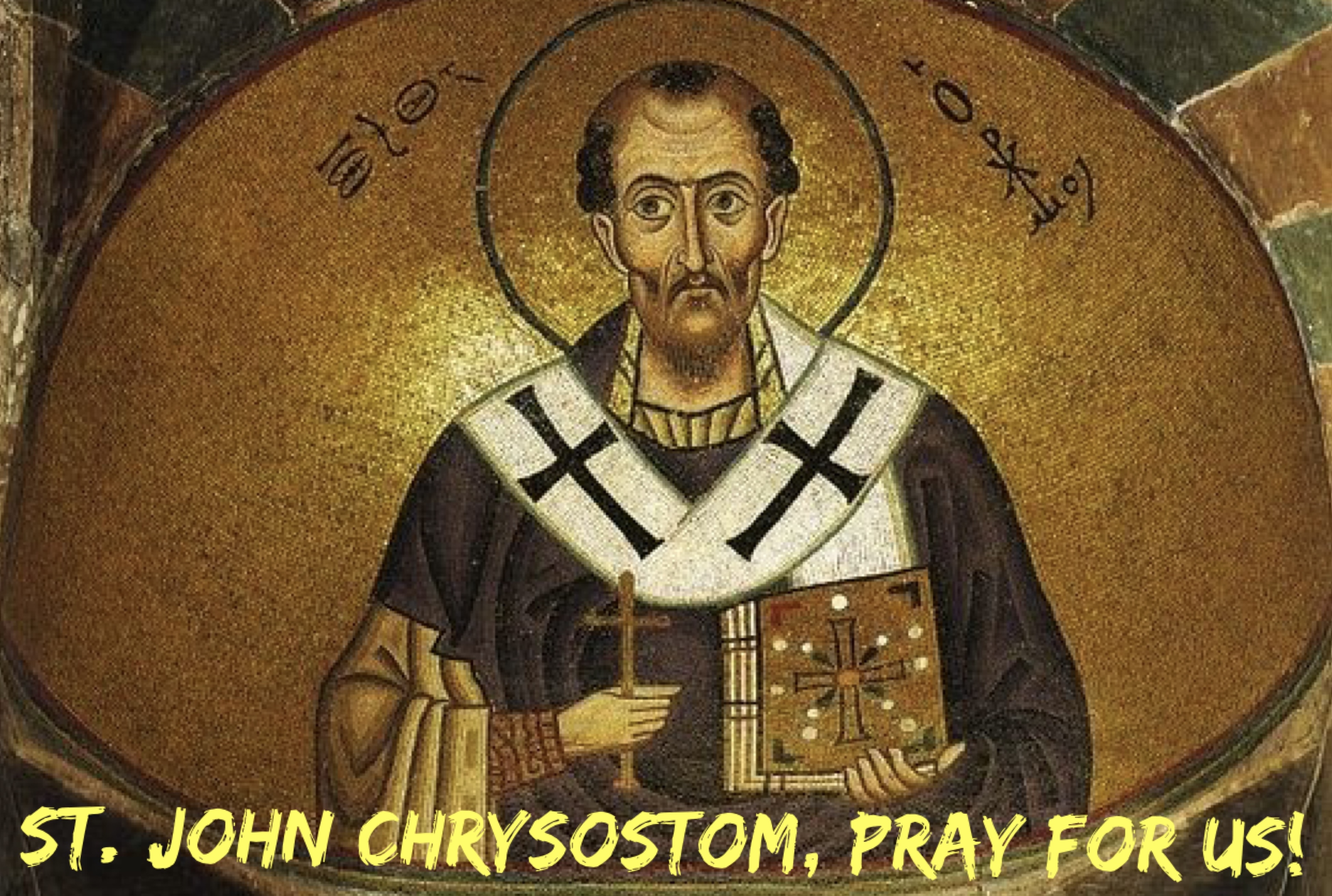 13th September - St. John Chrysostom