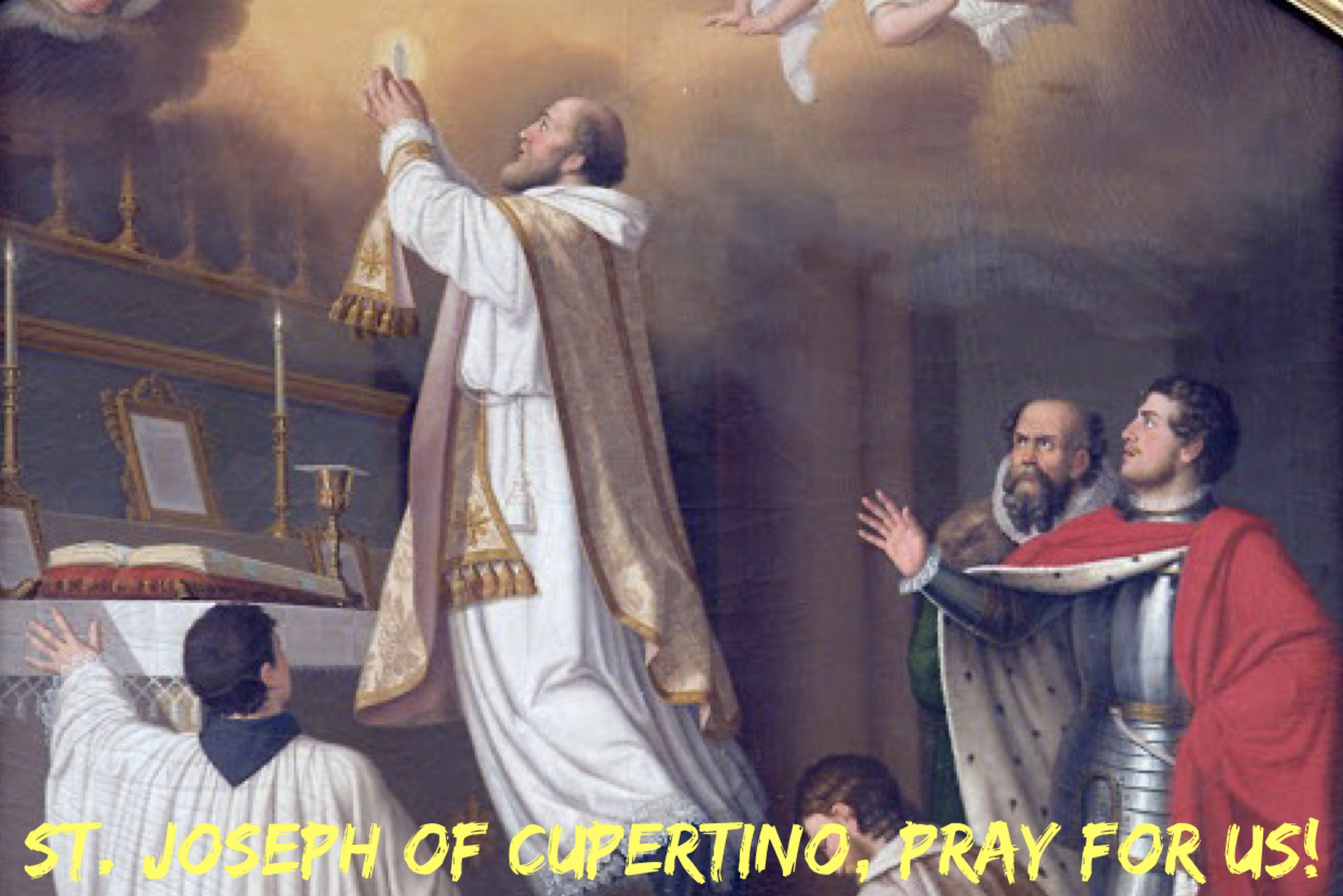 18th September – St. Joseph of Cupertino
