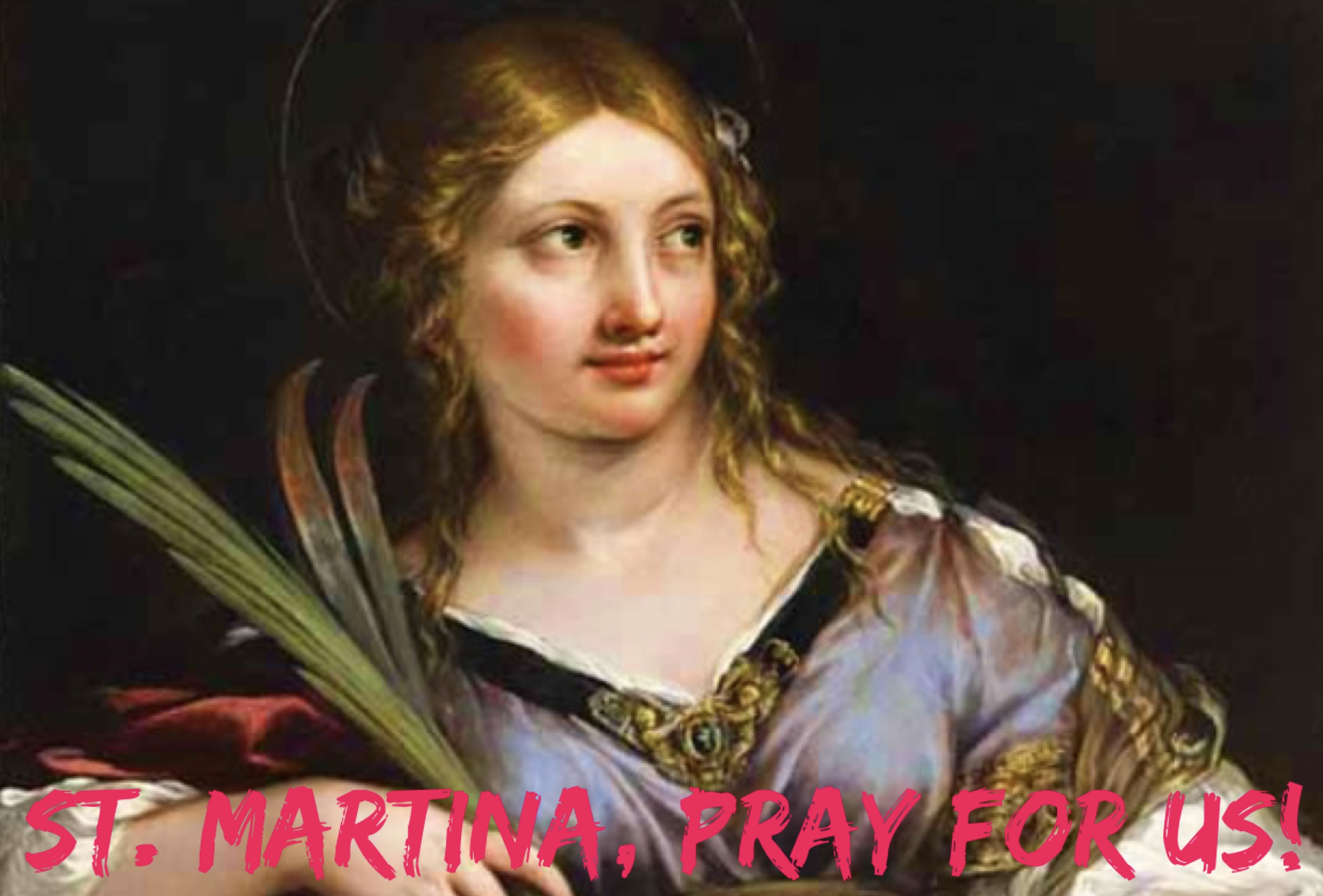 30th January – St. Martina