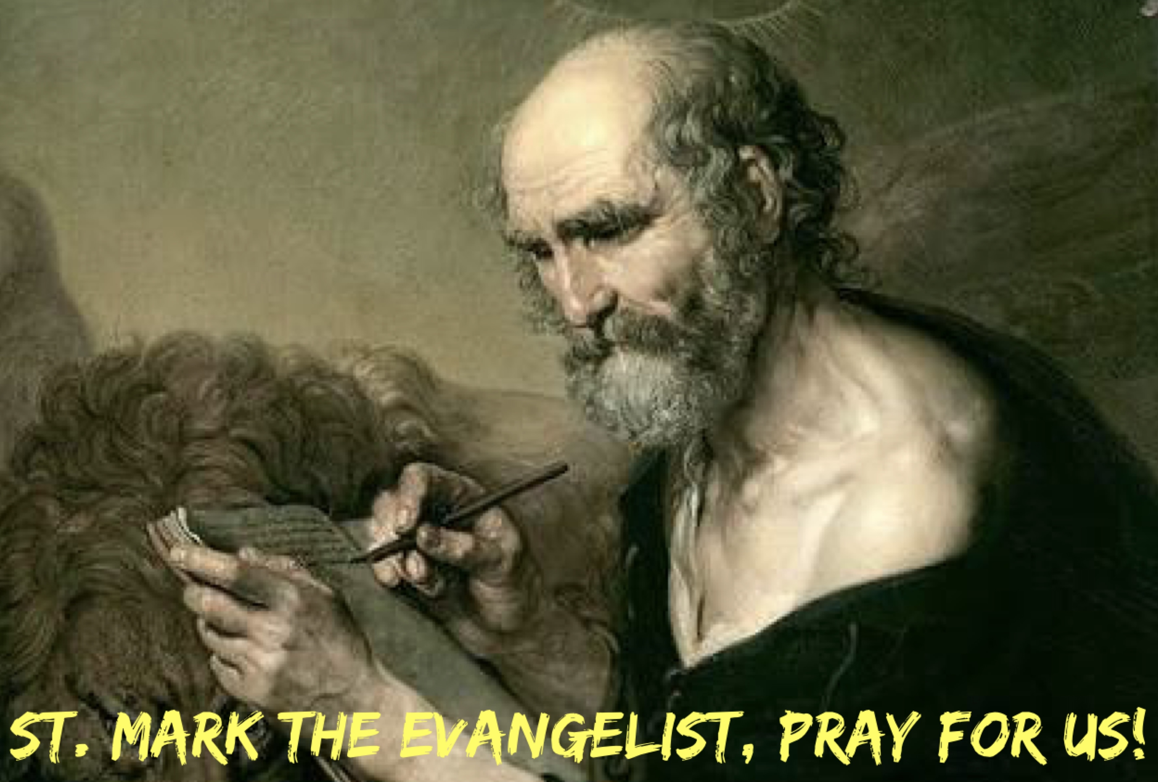 25th April - St. Mark the Evangelist 