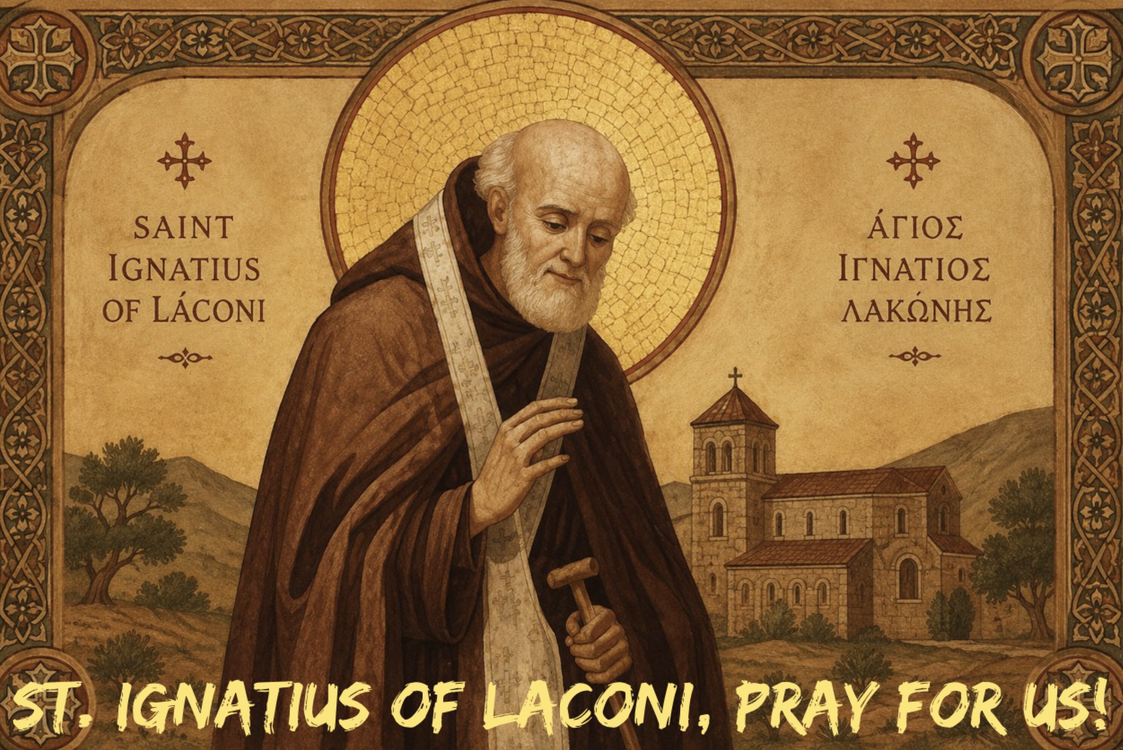 11th May - St. Ignatius of Laconi
