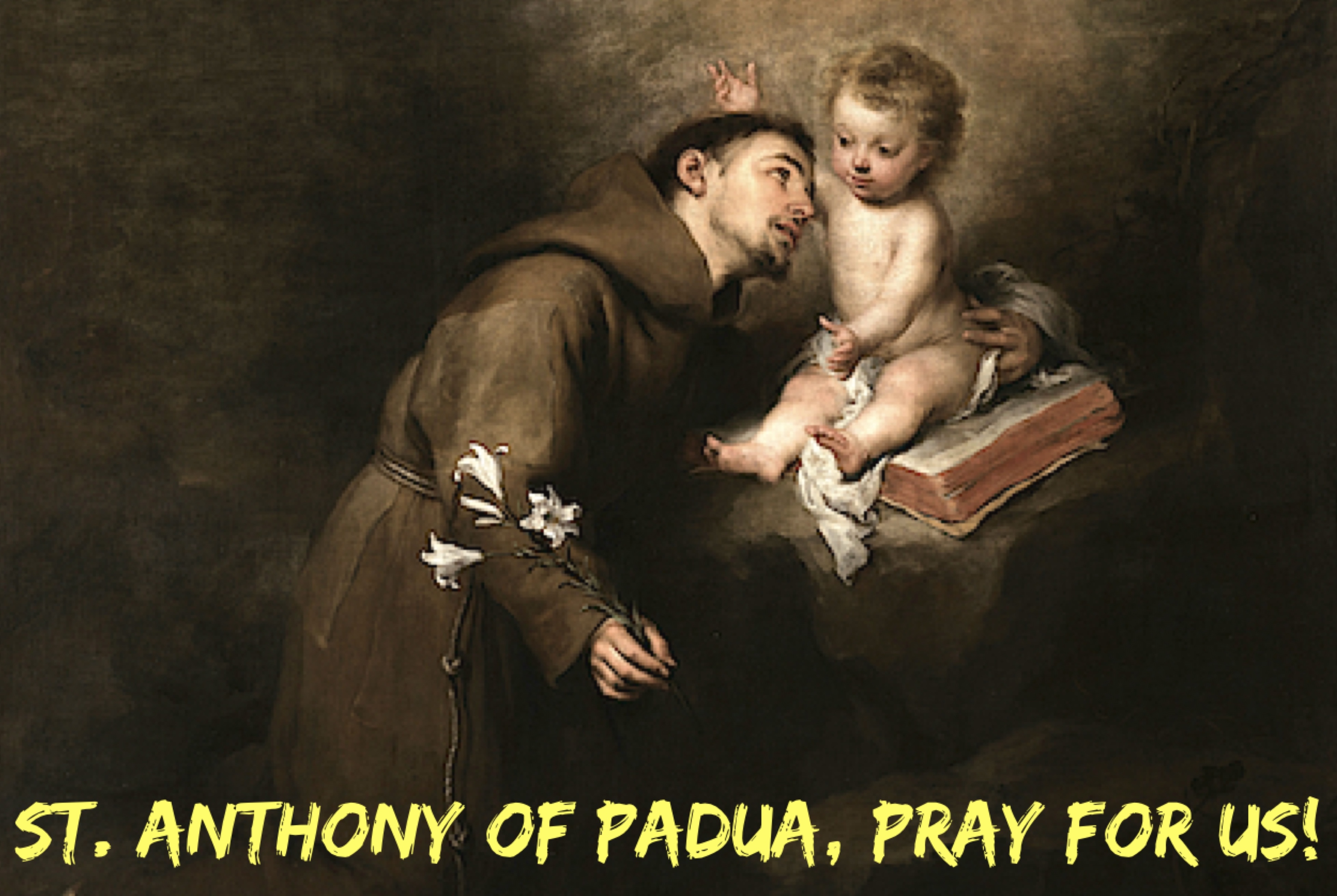 13th June - St. Anthony of Padua
