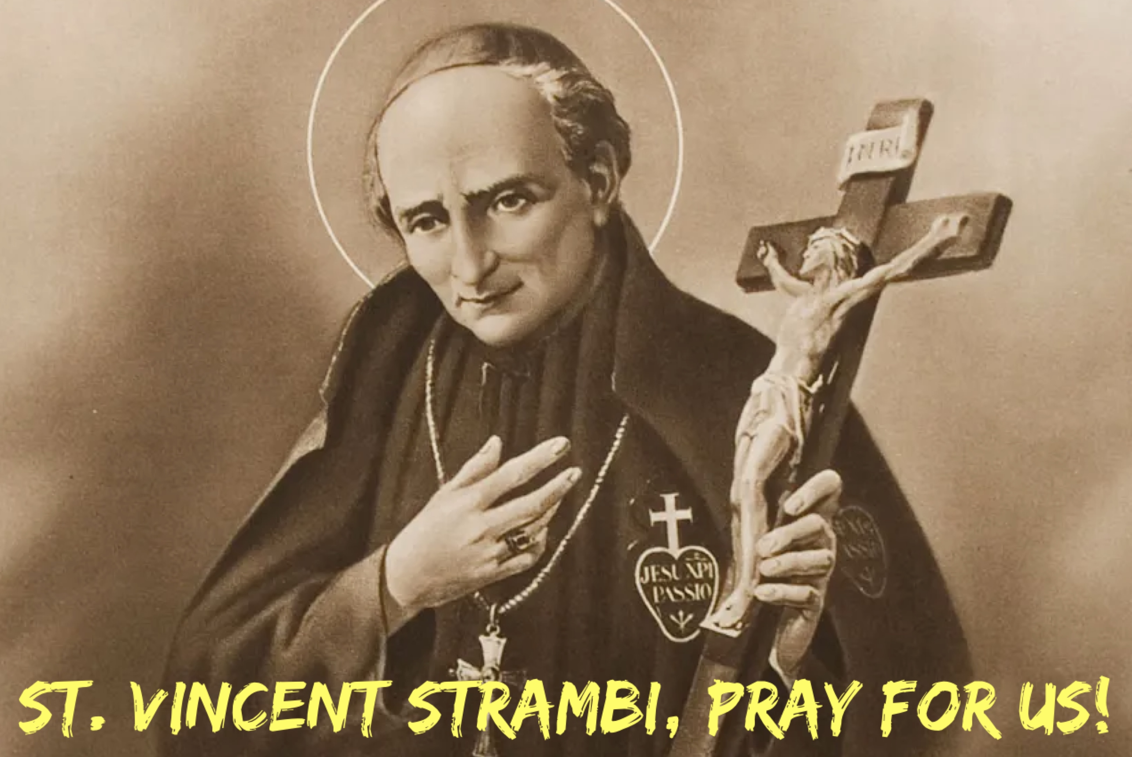 September 25th – St. Vincent Strambi