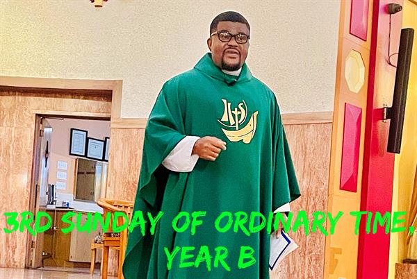 3rd Sunday of Ordinary Time, Year B