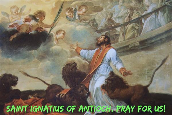 17th October - Saint Ignatius of Antioch