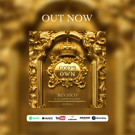 “GOD’S OWN” is out on all music platforms and outlets. 