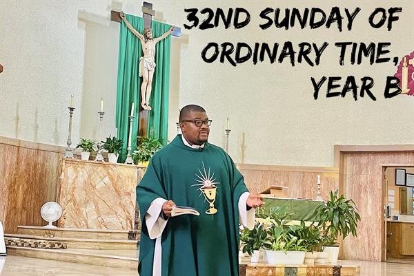 32nd Sunday of Ordinary Time, Year B