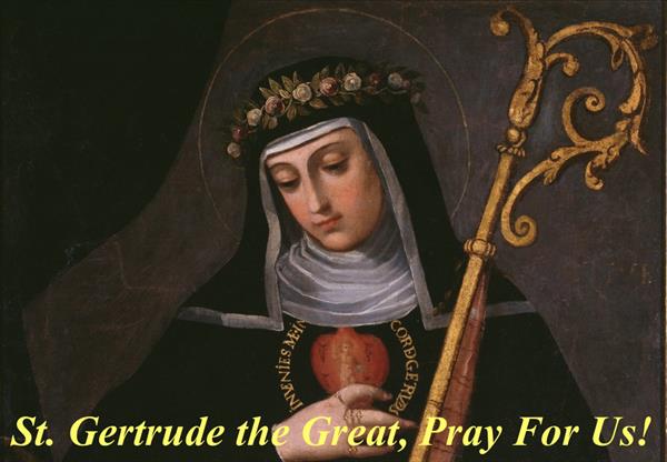 16th November – St. Gertrude the Great