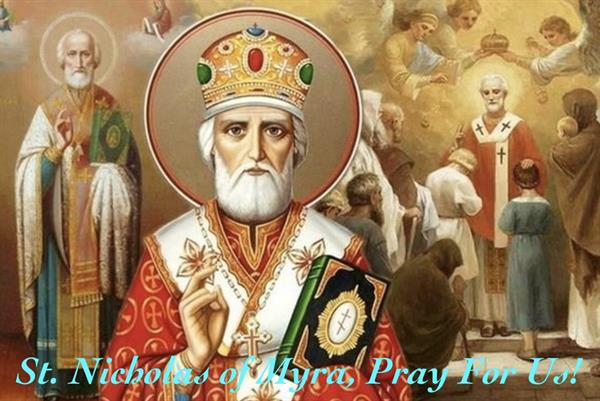 6th December - St. Nicholas of Myra