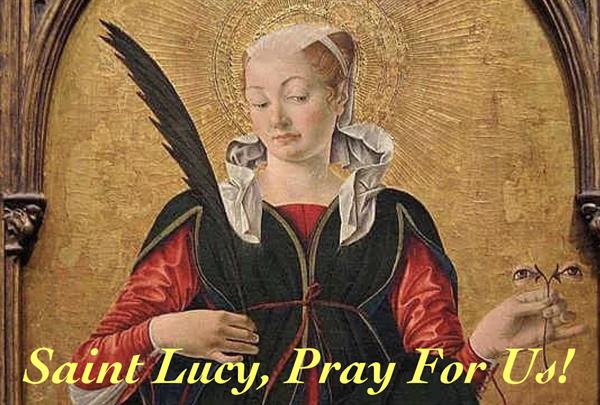 13th December 2024 – Saint Lucy