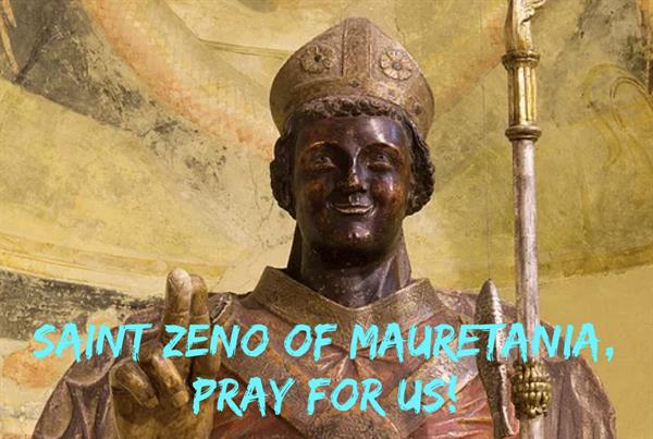 12th April - Saint Zeno of Mauretania
