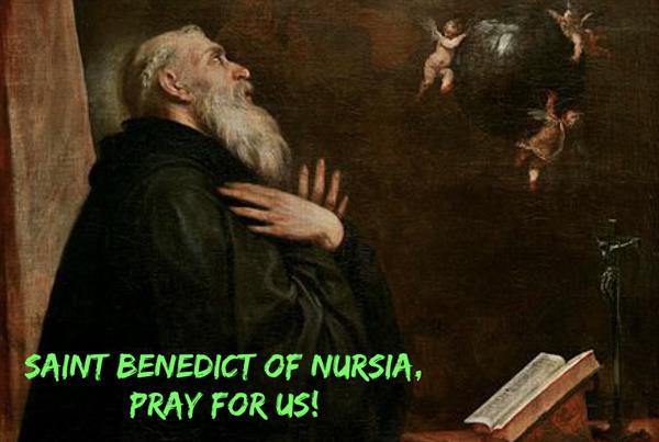 11th July – Saint Benedict of Nursia