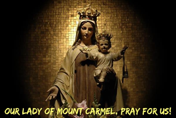 16th July – Our Lady of Mount Carmel 