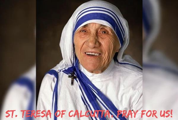 5th September - St. Teresa of Calcutta