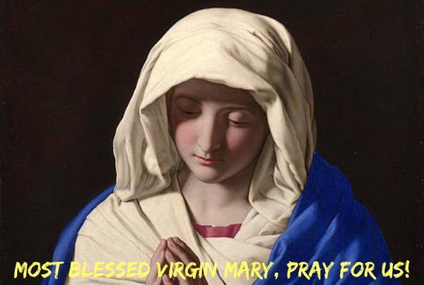 12th September - The Most Holy Name of the Blessed Virgin Mary