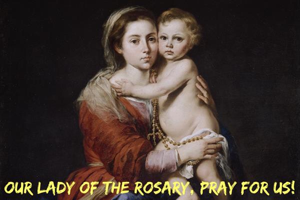 7th October 2025 - Our Lady of the Rosary