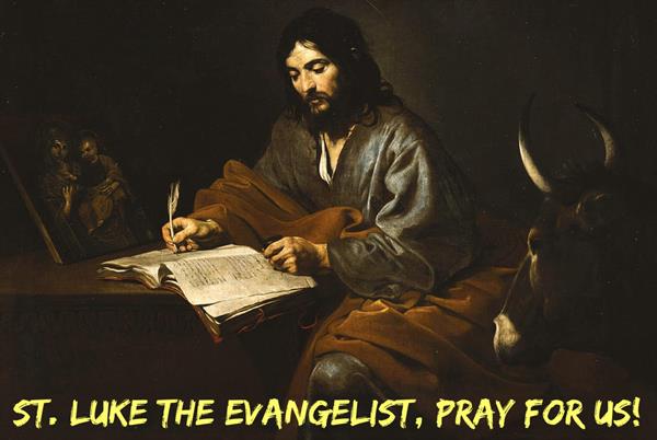 18th October – St. Luke the Evangelist