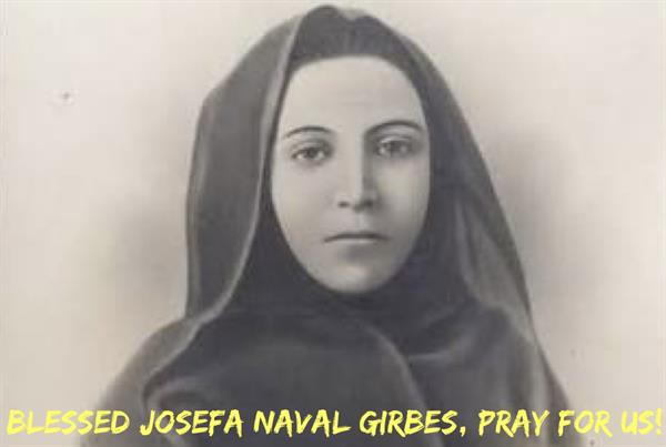 6th November - Blessed Josefa Naval Girbes