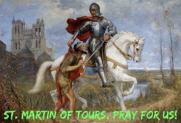 11th November – St. Martin of Tours