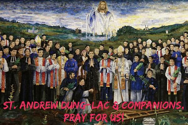 24th November – St. Andrew Dung-Lac & Companions