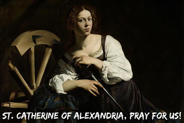 25th November - St. Catherine of Alexandria