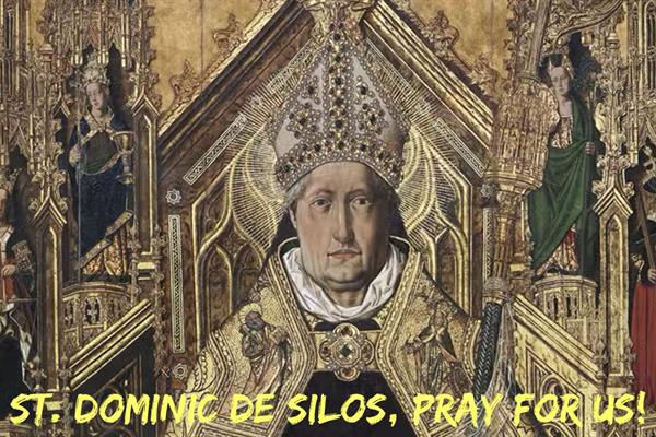 20th December – St. Dominic de Silos