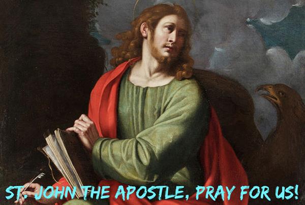 27th December - St. John the Apostle