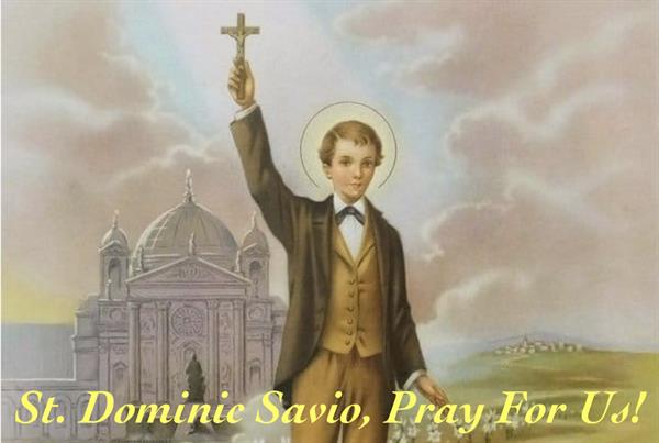 6th May - St. Dominic Savio
