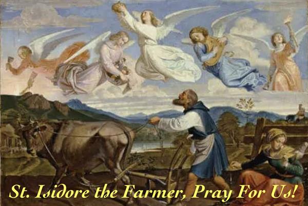 15th May - St. Isidore the Farmer 