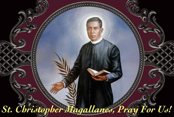 21st May - St. Christopher Magallanes