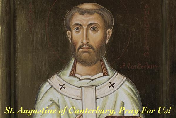 27th May – St. Augustine of Canterbury