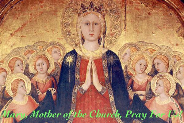 9th June - The Blessed Virgin Mary, Mother of the Church 