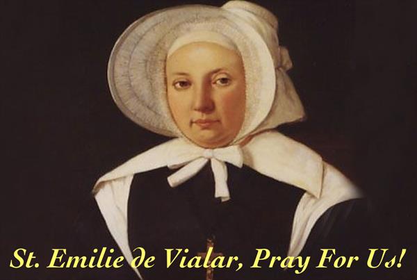 17th June - St. Emilie de Vialar   