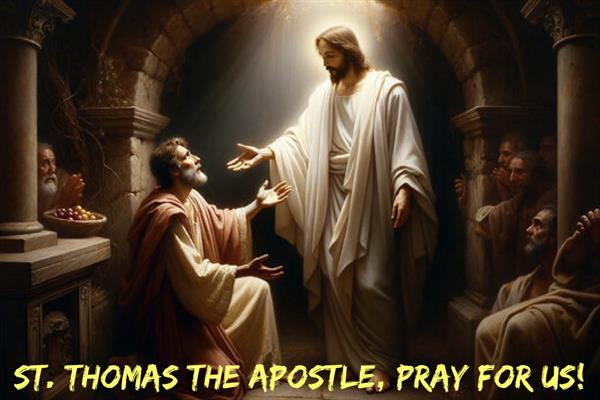 3rd July - St. Thomas the Apostle