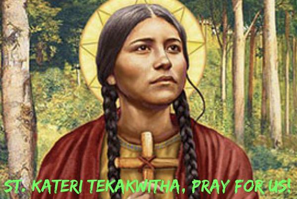 14th July - St. Kateri Tekakwitha