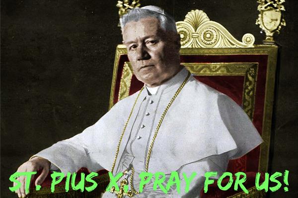 21st August - St. Pius X