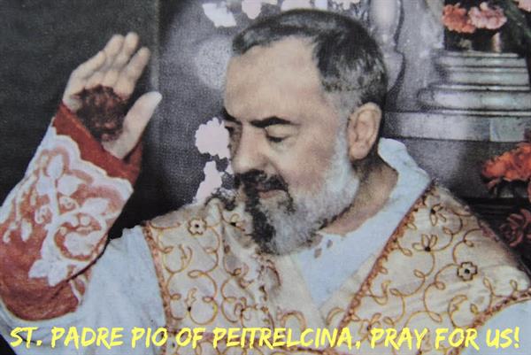 23rd September – St. Padre Pio of Peitrelcina