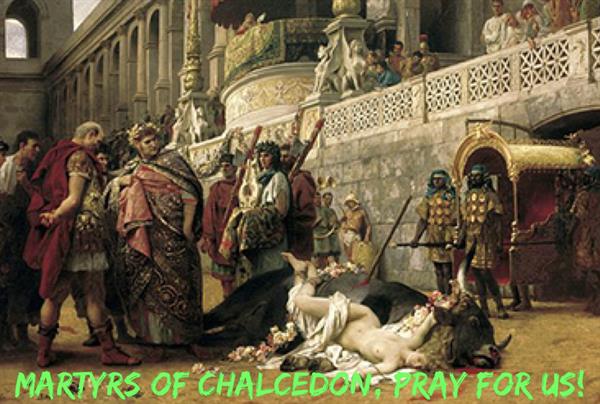24th September - Martyrs of Chalcedon