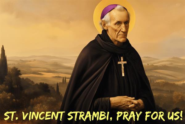25th September – St. Vincent Strambi