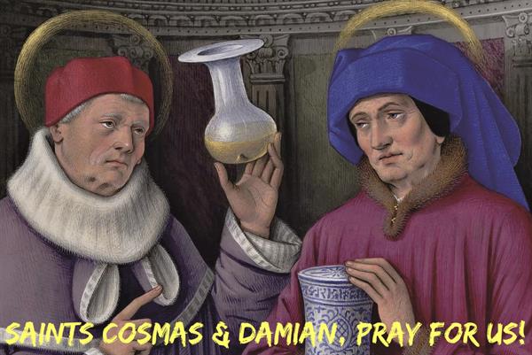26th September – Saints Cosmas & Damian