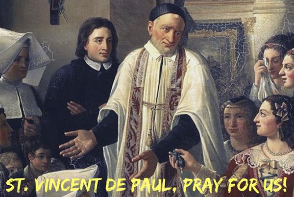 27th September - St. Vincent de Paul