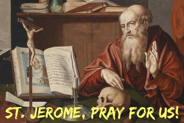 30th September – St. Jerome