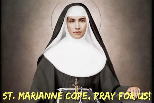 23rd January – St. Marianne Cope 