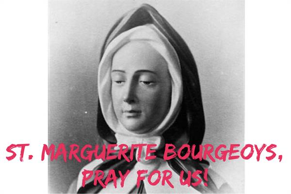 12th January - St. Marguerite Bourgeoys