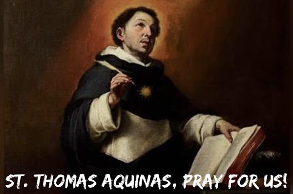 28th January - St. Thomas Aquinas
