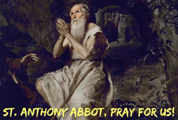 17th January – St. Anthony Abbot